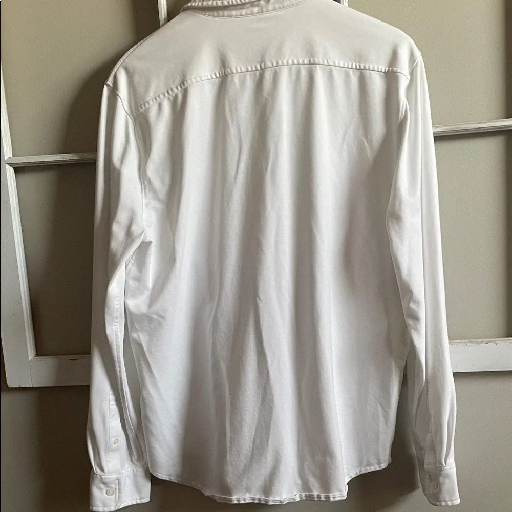 J. Crew White Casual Button Down Shirt